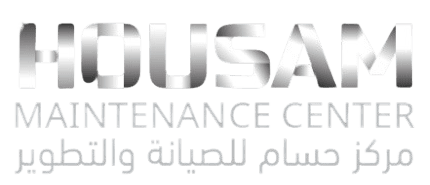 Hossam Maintenance Center Logo (Dark)